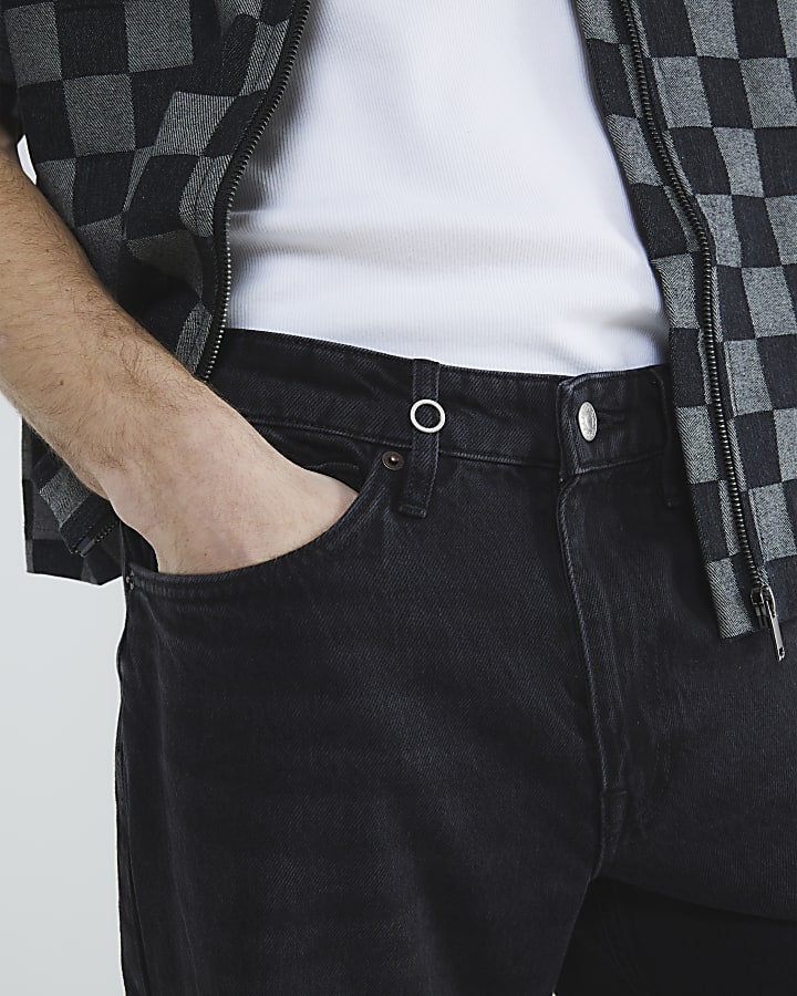 Black Loose Fit Jeans