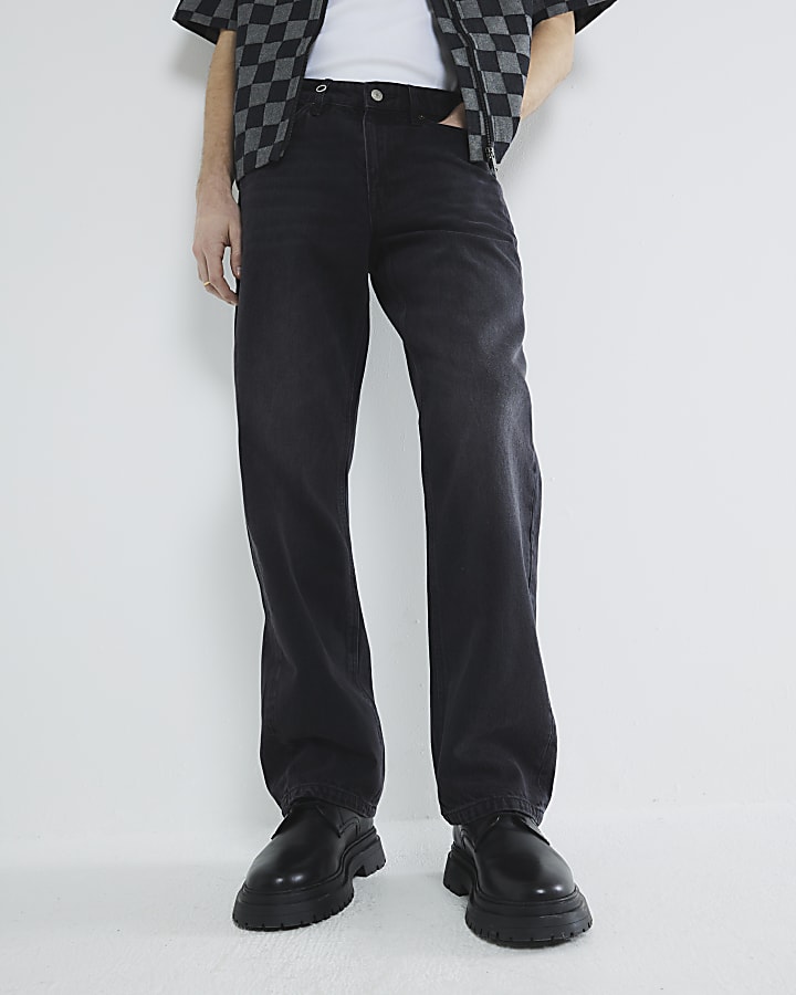 Black Loose Fit Jeans