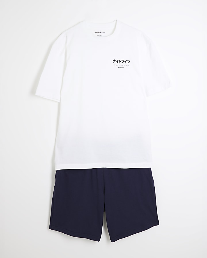 White Shinjuku Loungewear Set