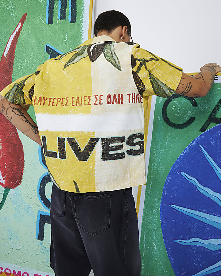 Yellow Atlas Short Sleeve Kalamata Shirt