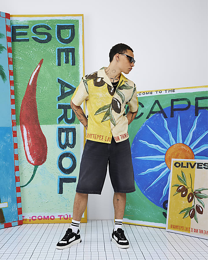 Yellow Atlas Short Sleeve Kalamata Shirt