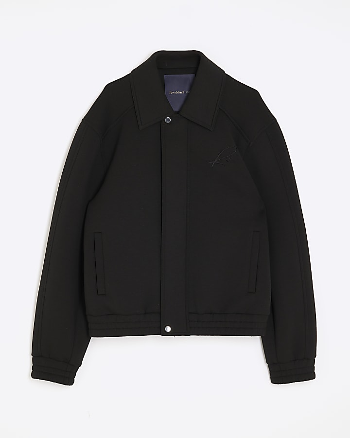 Black Bomber Jacket