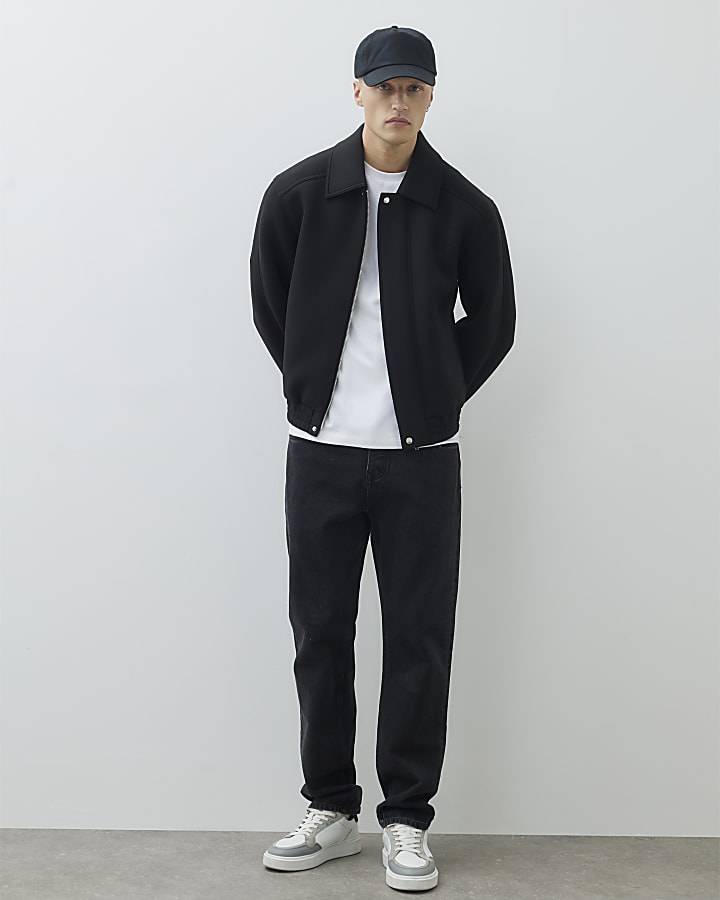 Black Bomber Jacket