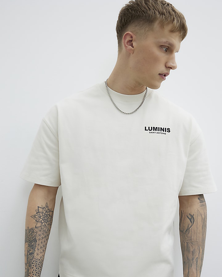 White Short Sleeve Luminis T-Shirt