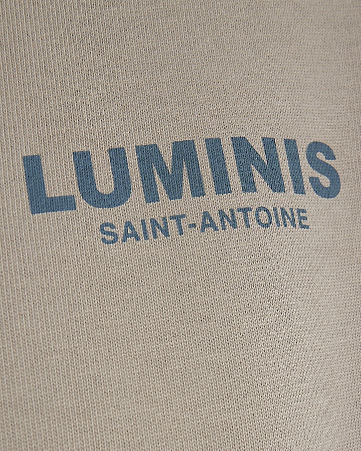 Stone Short Sleeve Oversized Luminis T-shirt