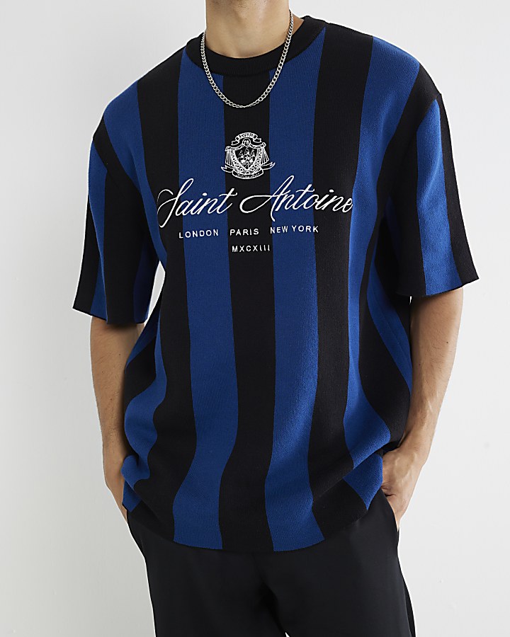 Black Short Sleeve Football Shirt