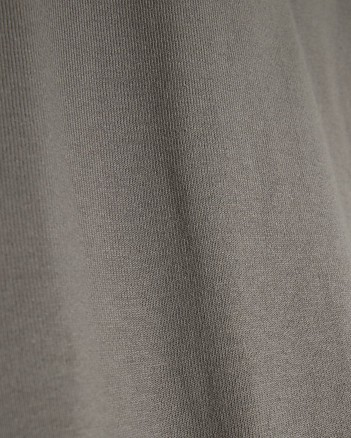 Grey Oversized Fit T-Shirt