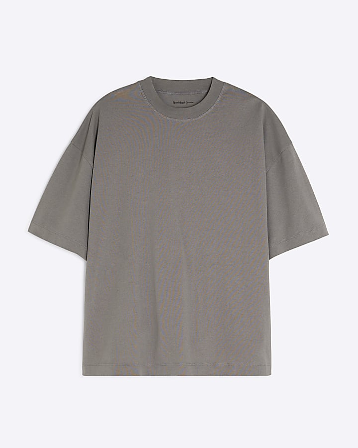 Grey Oversized Fit T-Shirt