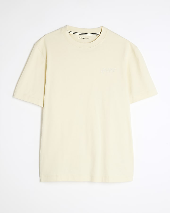 Yellow Regular Fit T-Shirt