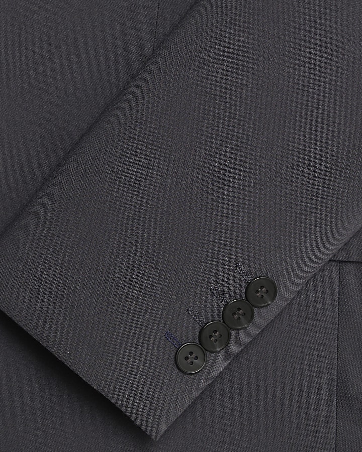 Blue Skinny Fit Suit Jacket