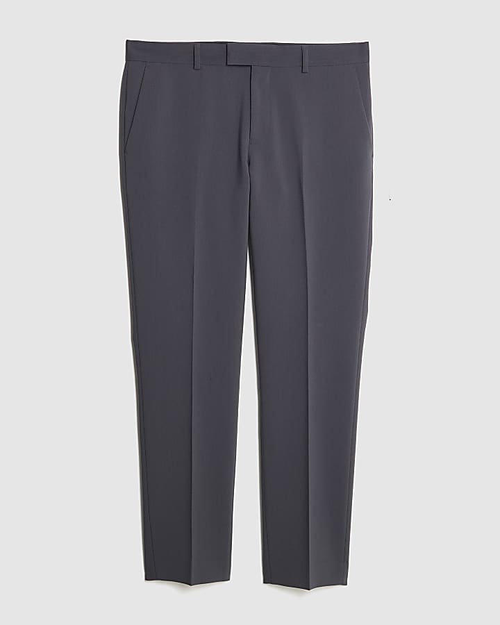 Blue Skinny Fit Suit Trousers