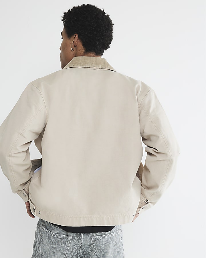 Stone Washed Workwear Jacket