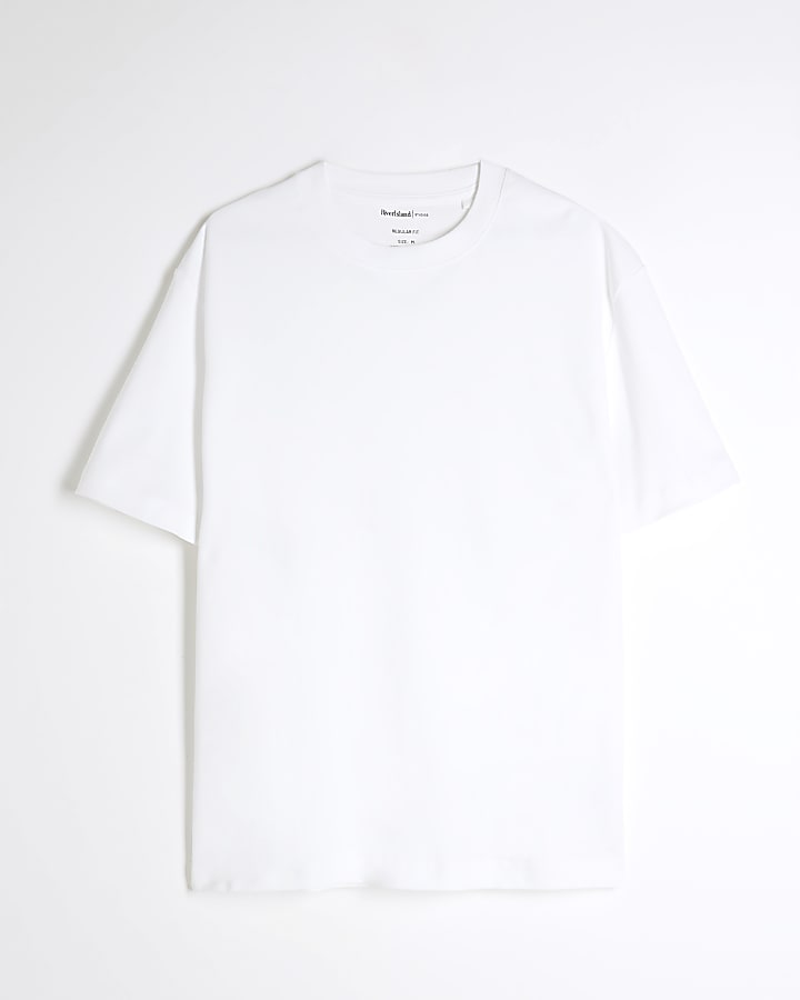 White Regular Fit T-Shirt