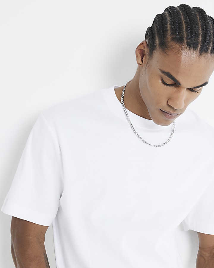 White Regular Fit T-Shirt