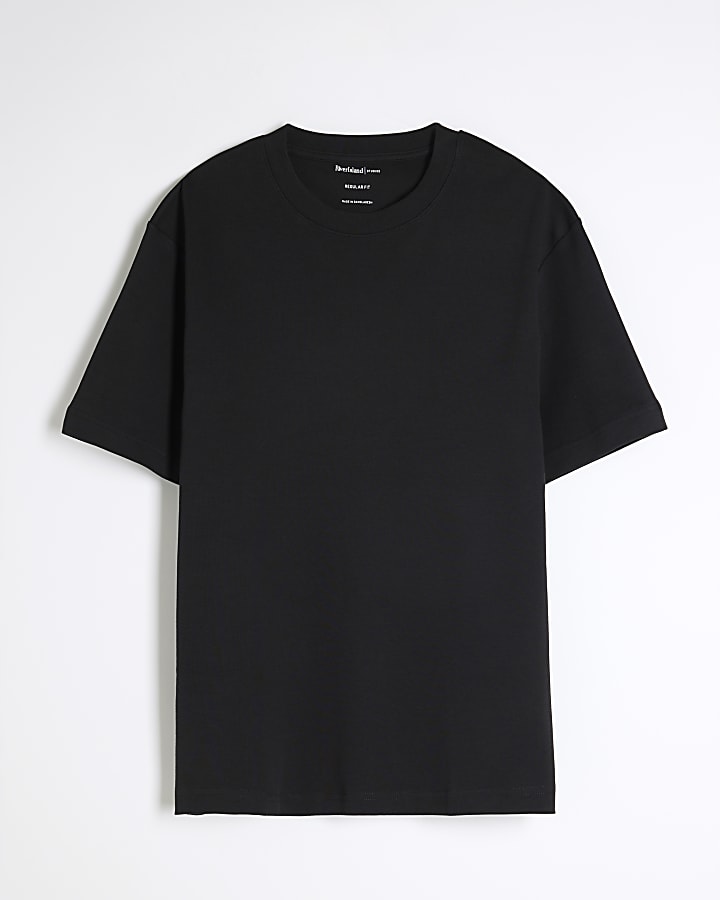 Black Regular Fit T-Shirt