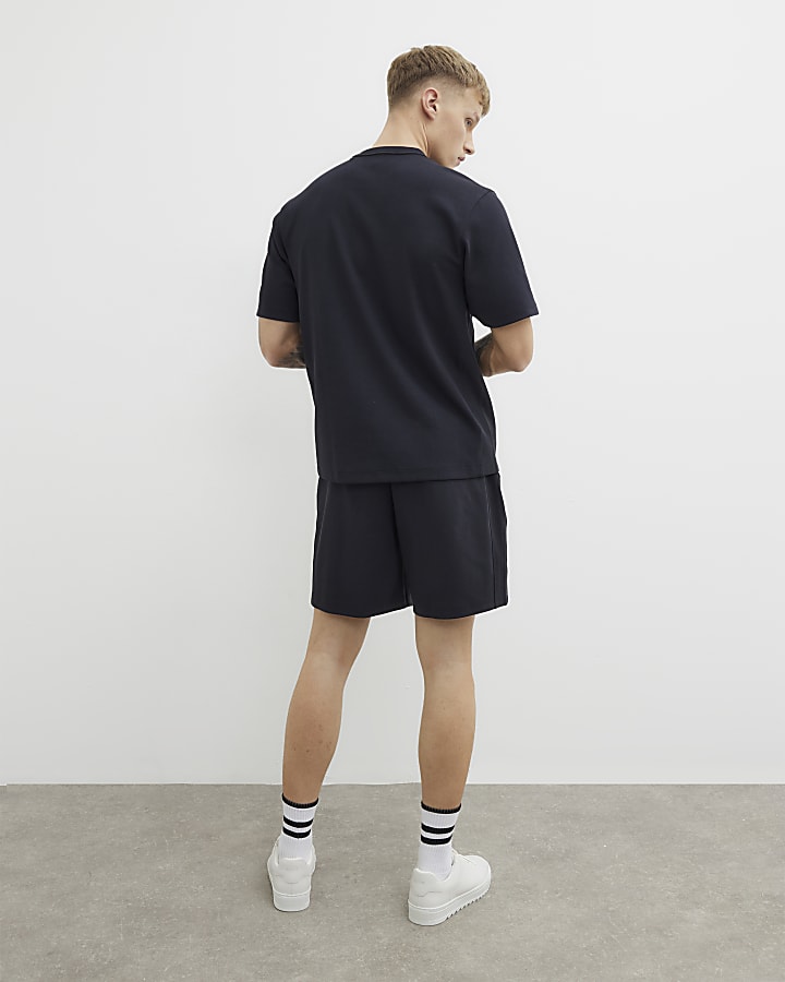 Black Regular Fit Luminis Shorts