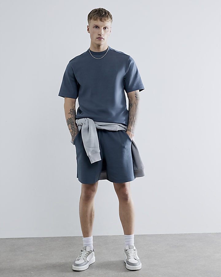 Grey Regular Fit Luminis Shorts