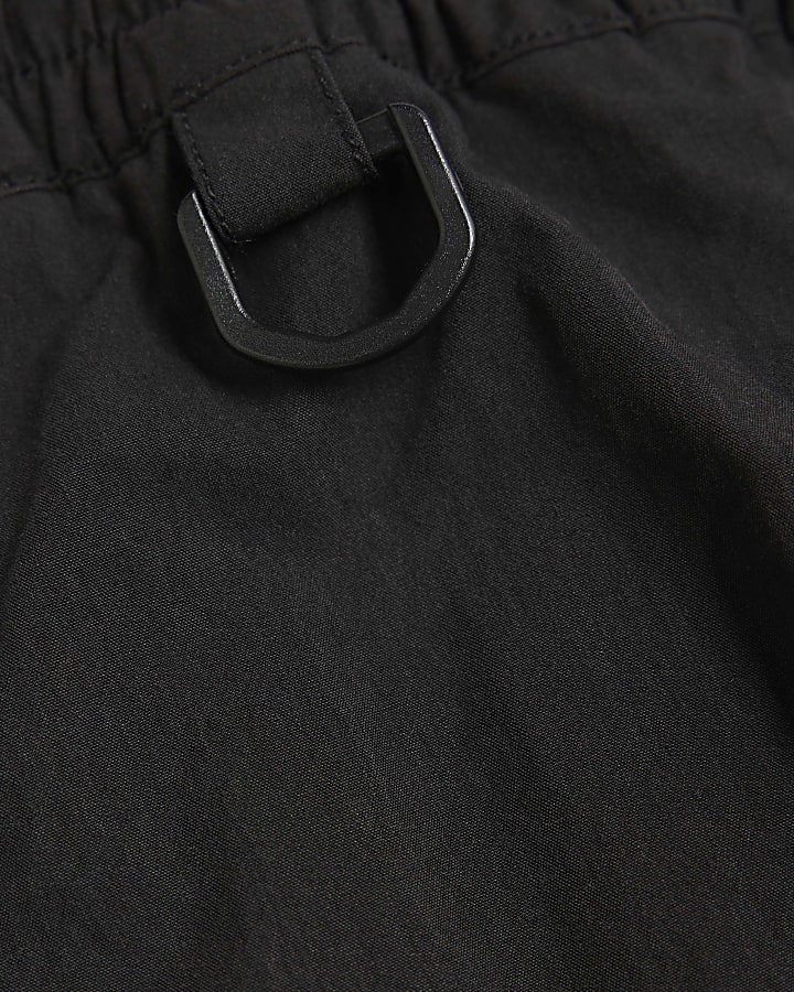 Black Runner Shorts