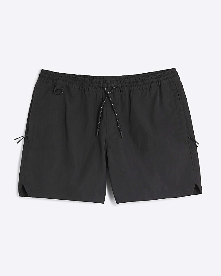 Black Runner Shorts