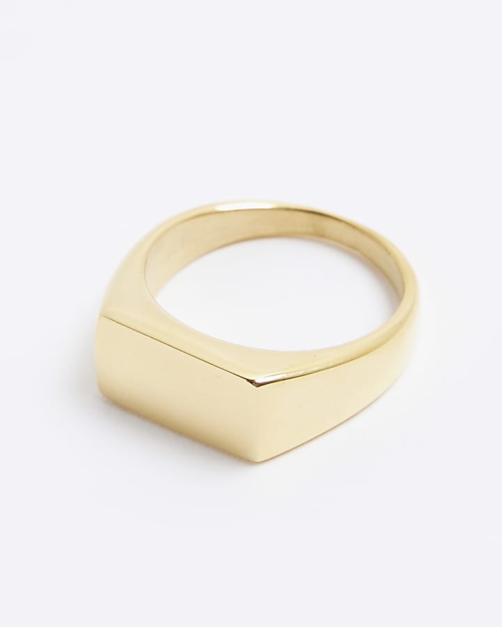 Silver Steel Chunky Ring