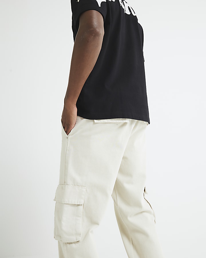 Crean Loose Fit Cargo Jeans