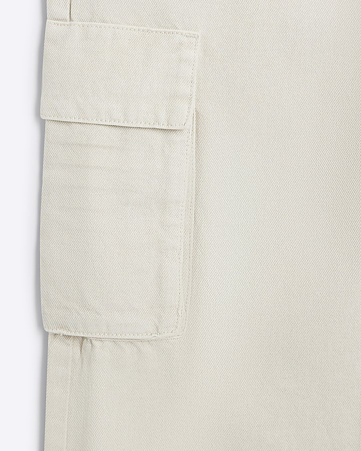 Crean Loose Fit Cargo Jeans