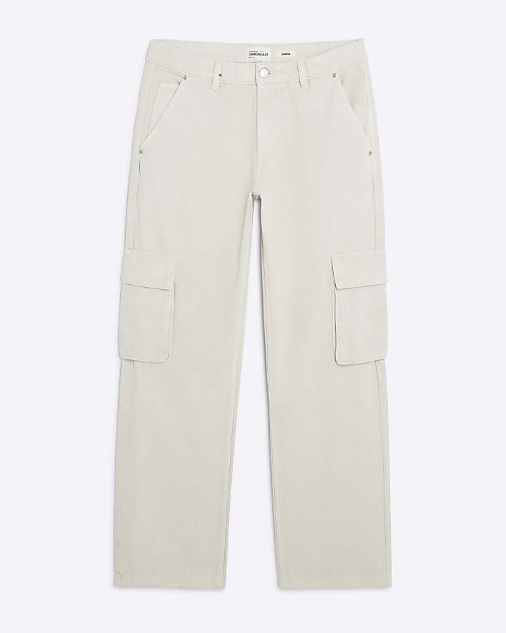 Crean Loose Fit Cargo Jeans