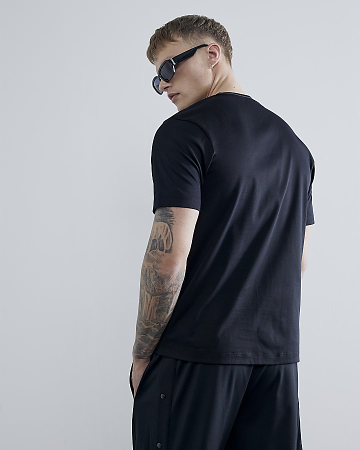 Black Slim Fit T-Shirt