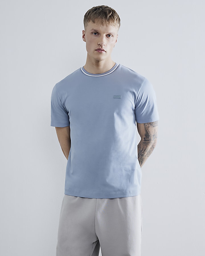 Blue Slim Fit T-Shirt