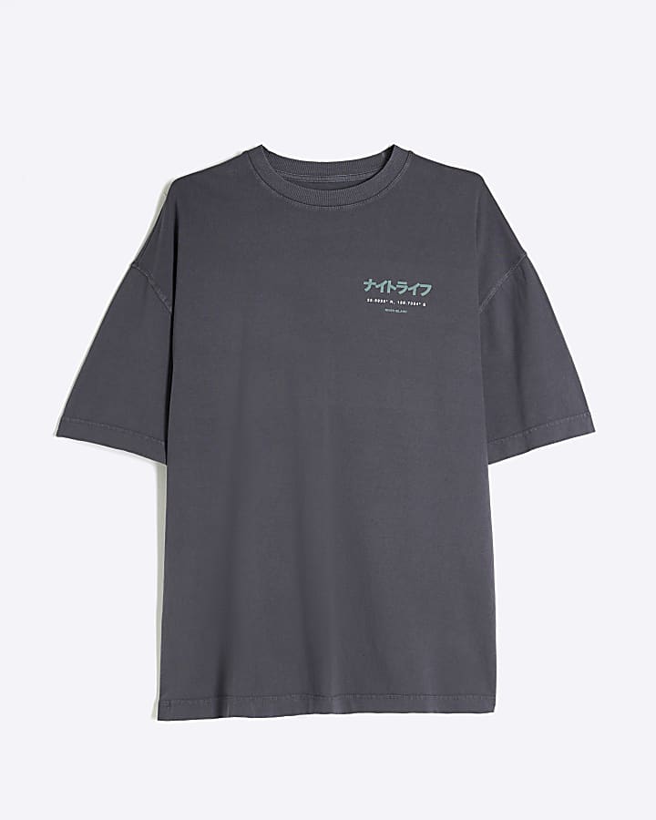 Black Short Sleeve Shinjuku RI T-Shirt