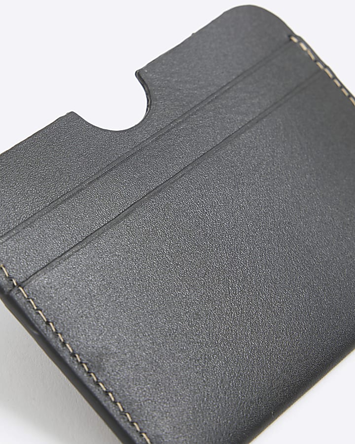 Black Leather Cardholder