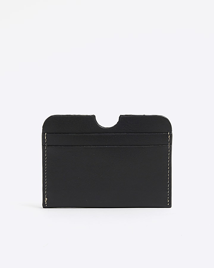 Black Leather Cardholder