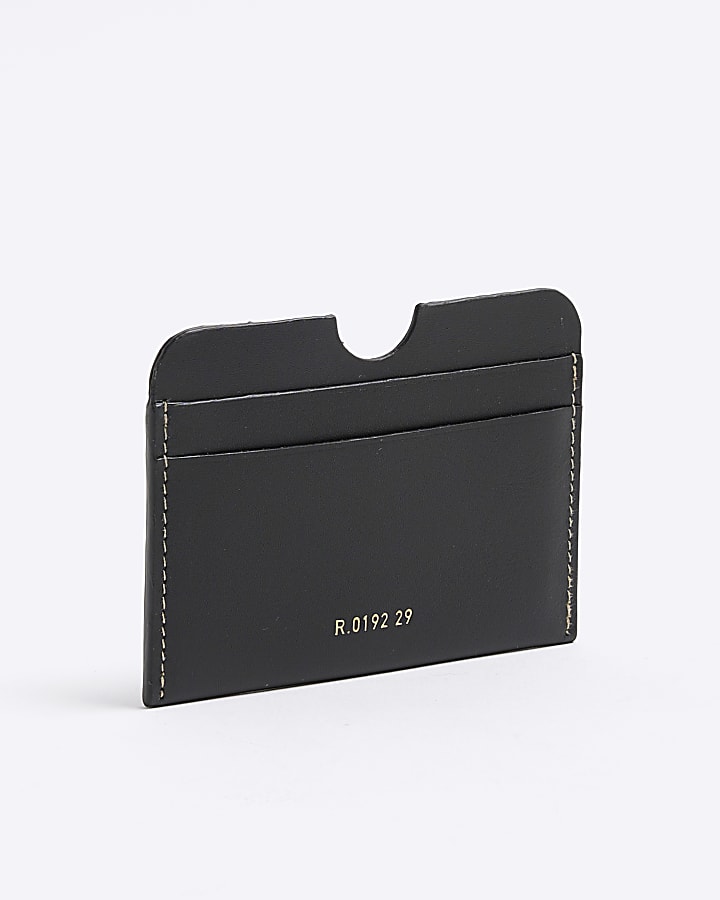 Black Leather Cardholder