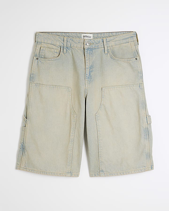 Blue Denim Loose Fit Jorts