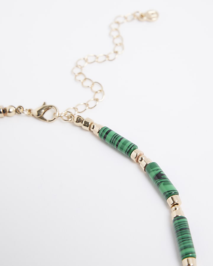 Green Bar Necklace