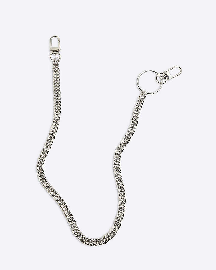 Silver Rhodium Trousers Chain