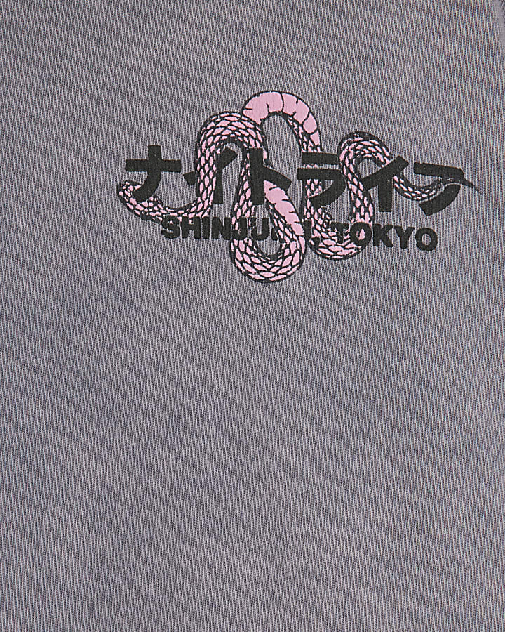 Purple Shinjuki Dragon T-Shirt