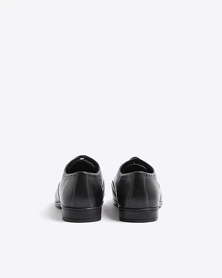 Black Leather Shoes Dress Shoes