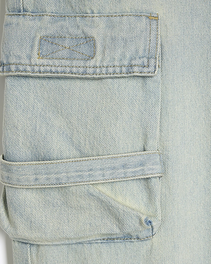 Blue Cargo Jeans