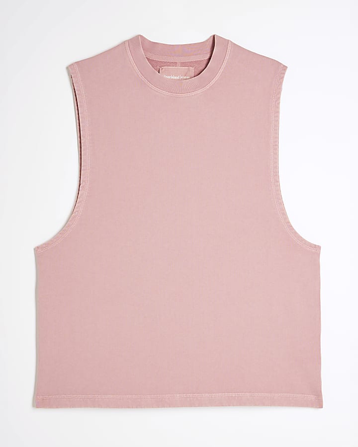 Pink Washed Tank Top