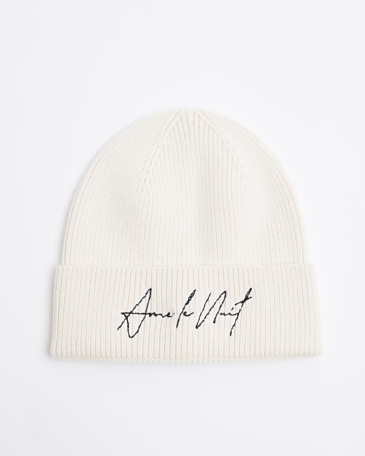 Beige Aime Le Nuit Beanie