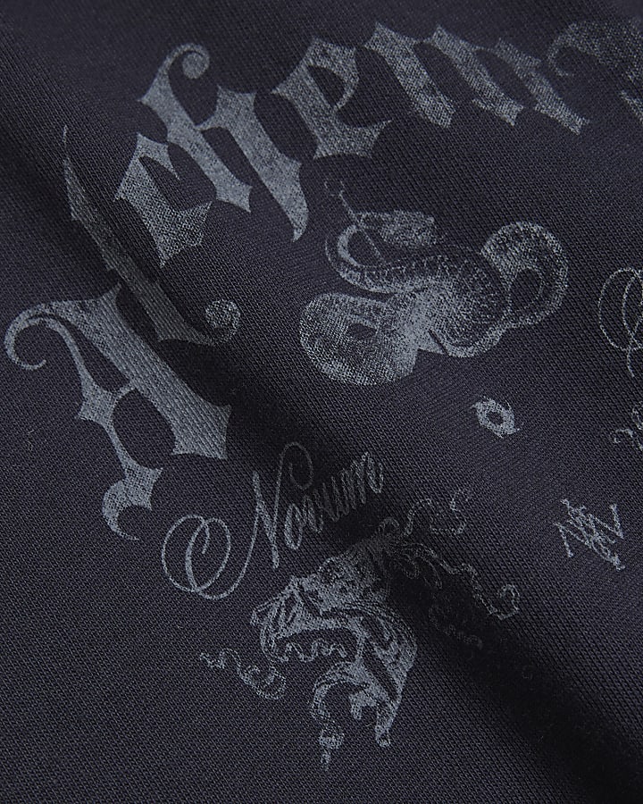 Black Oversized Fit Alchemy T-Shirt