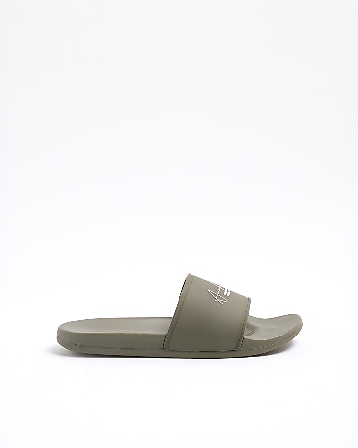 Khaki Sliders