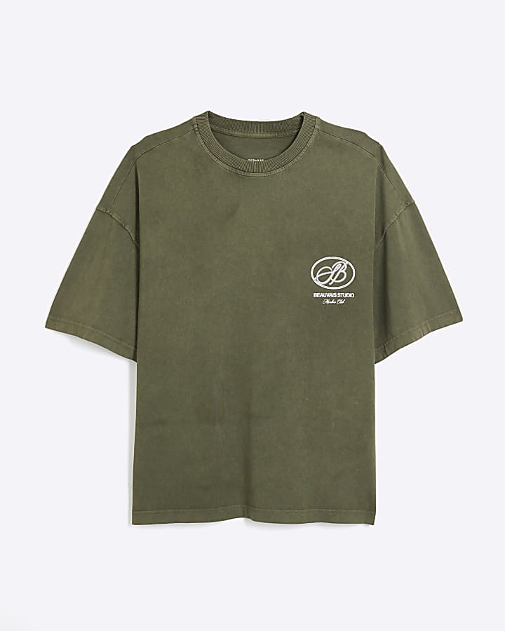 Green Beauvais Large T-Shirt