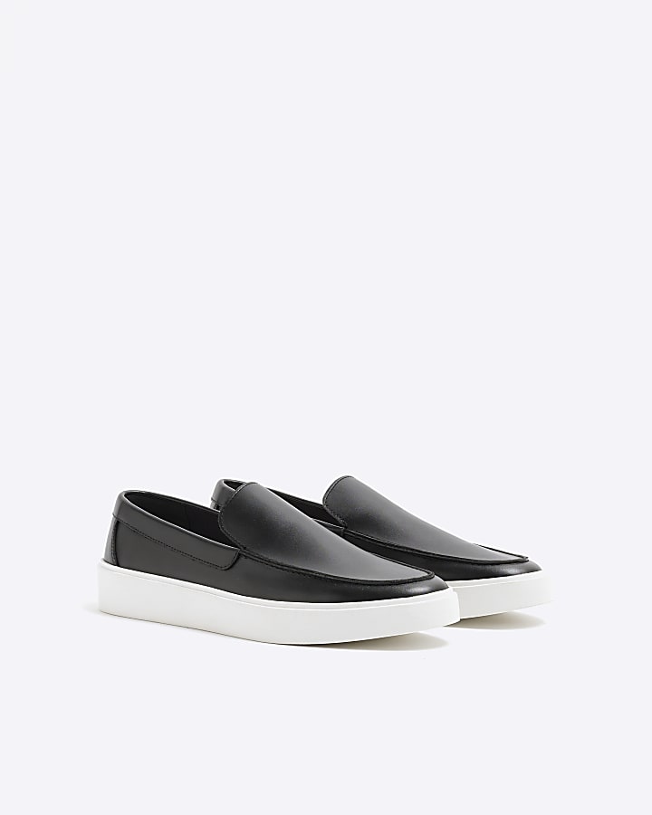 Black Cupsole Loafers