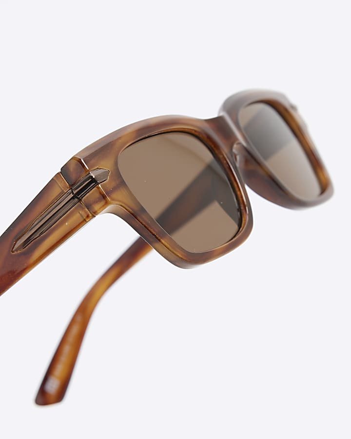 Brown Wayfarer Sunglasses