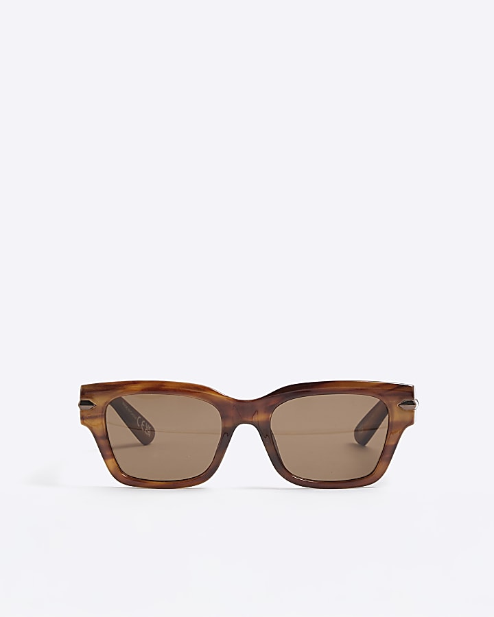 Brown Wayfarer Sunglasses