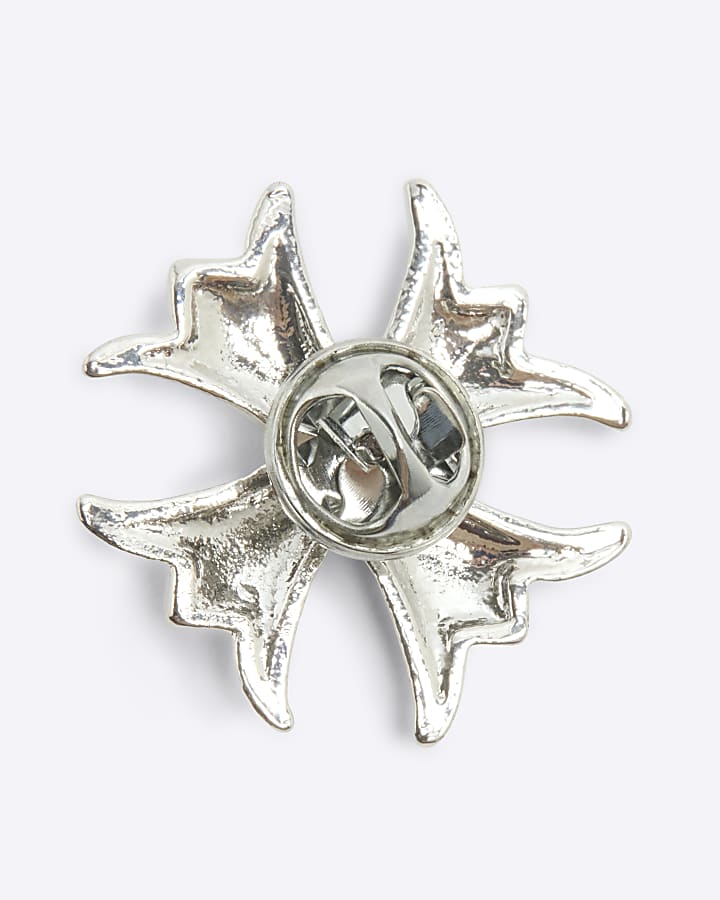 Silver Star Brooch