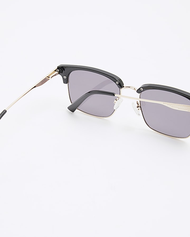 Black Clubmaster Sunglasses