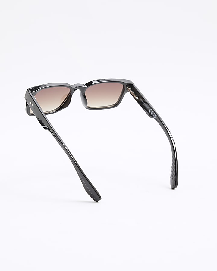 Black Slim Wayfarer Sunglasses